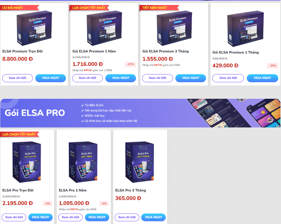 ELSA Speak pricing