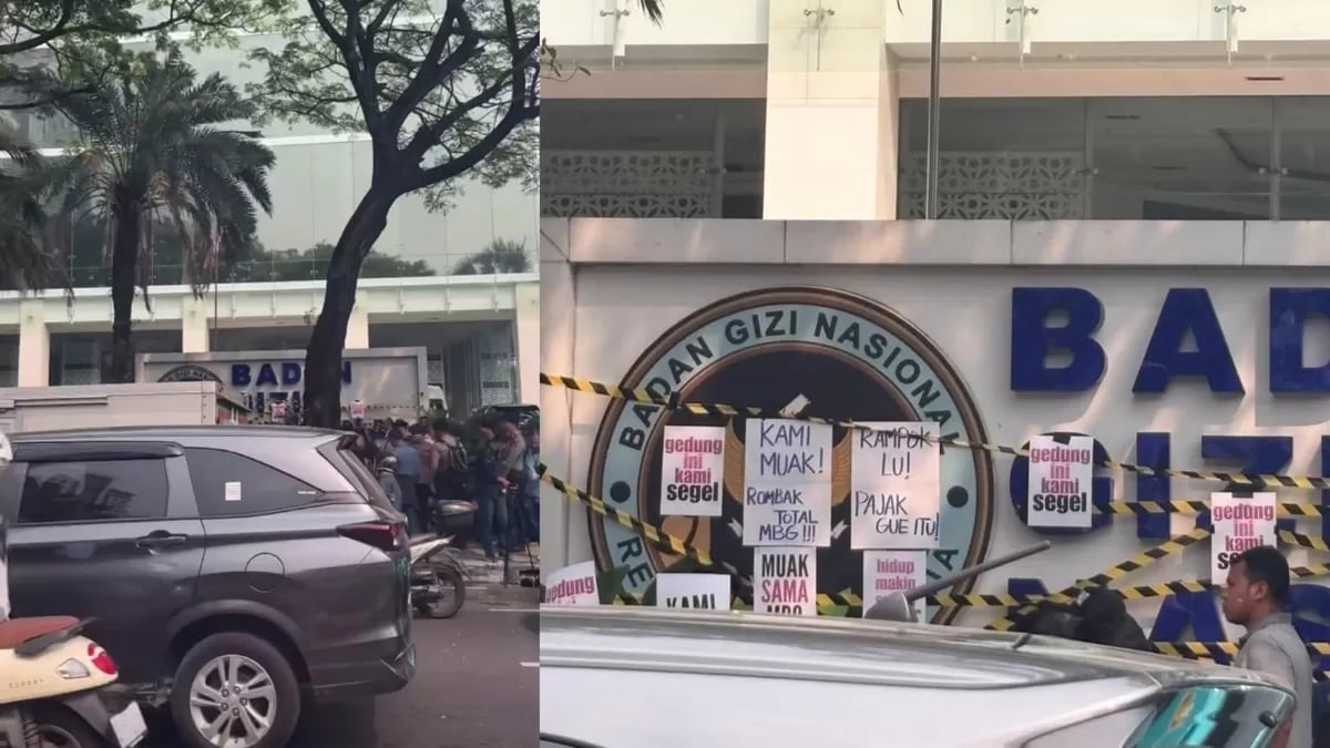Koalisi MBG Watch Gelar Aksi di Kantor BGN, Tuntut Audit dan Evaluasi Program Makan Bergizi Gratis