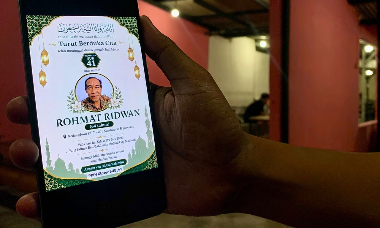 Namtoota Hajjii Garee 41 kan Bojonegoro jedhamu Madinah keessatti Du'e
