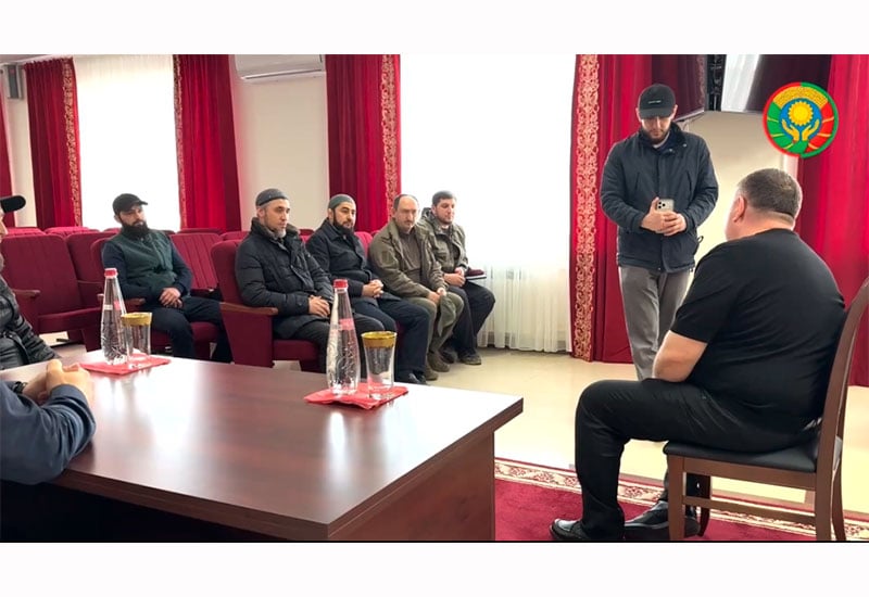 Pimpinan Distrik Khasavyurt Mengucapkan Terima Kasih kepada Muftiyat Dagestan