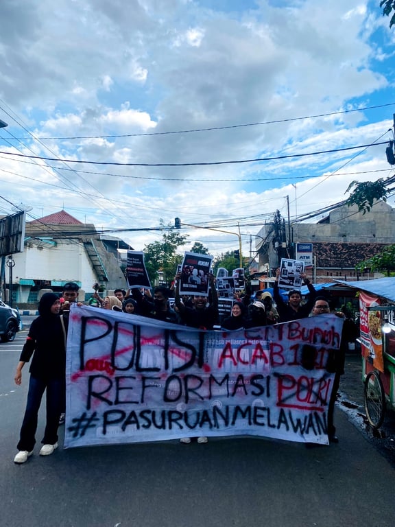 Pasuruan Raya BEM Condemns Alleged Extrajudicial Killing of Beji Resident