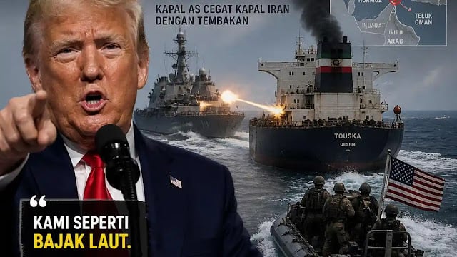 AQSH Hormuz boʻgʻozida Eron kemasini qoʻlga oldi va neftni musodara qildi, Tramp bu harakatni 'qaroqchilikka oʻxshash' deb atadi