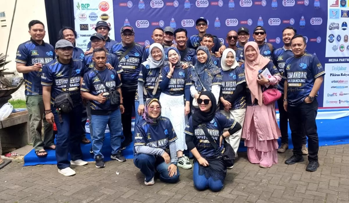 ریونین سراسری کورس‌های (ریاکسا) مکتب متوسطه هشتم باندونگ ۲۰۲۶ با موفقیت برگزار شد، صدها فارغ‌التحصیل از ۲۰ کورس دور هم جمع شدند