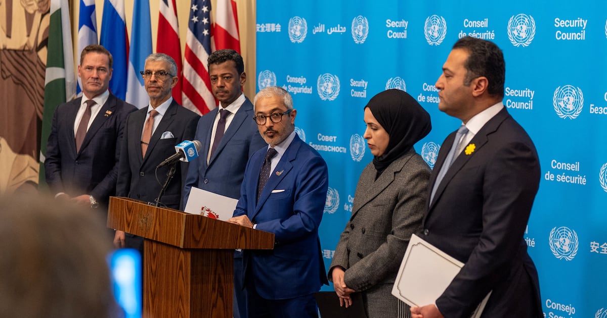 Projet de Résolution de l'ONU sur le Détroit d'Hormuz