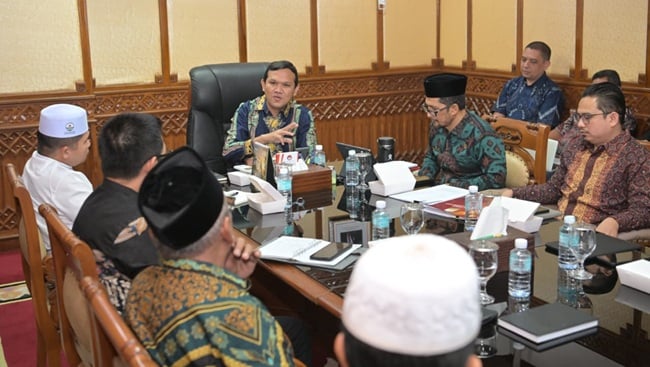 Wagub Aceh dan MPU Bahas Penyelarasan Penerapan Hukum Mawaris