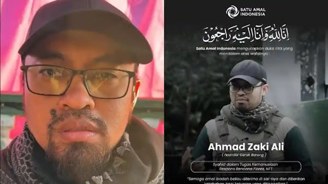 رضاکار احمد ذکي د NTT کې د بشري مرستو پر مهال وفات شو، په لاره کې یې هوش له لاسه ورکړ
