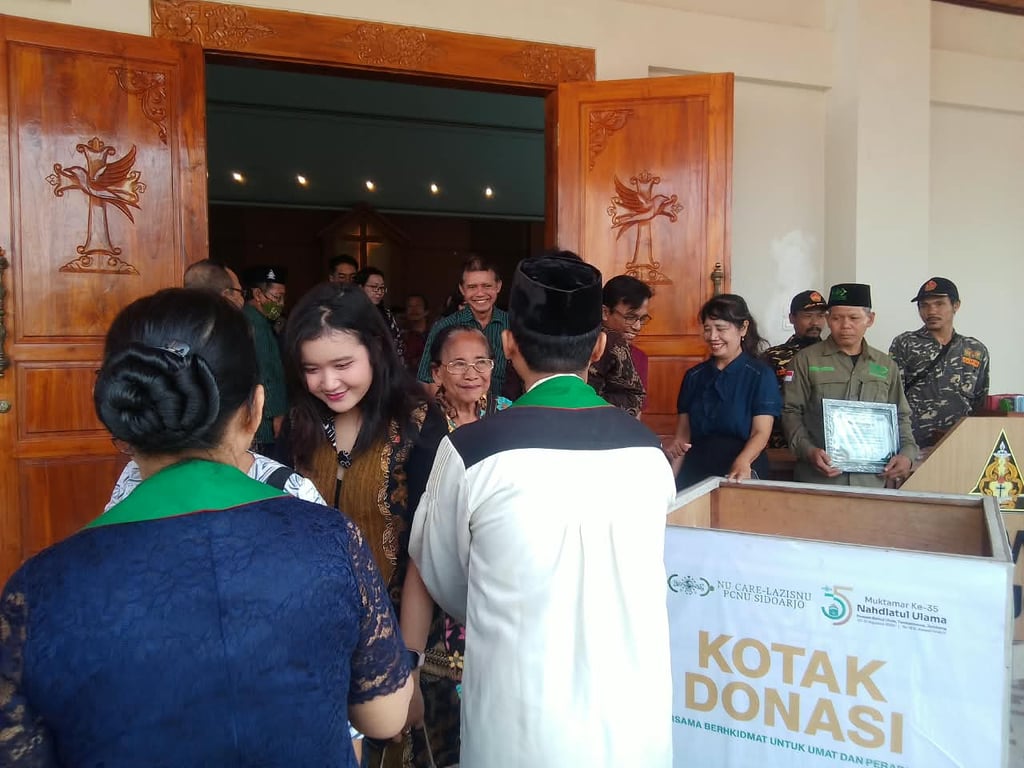 From the Church for the NU Congress, Collaboration of Three Sidoarjo Churches Becomes a Symbol of Tolerance