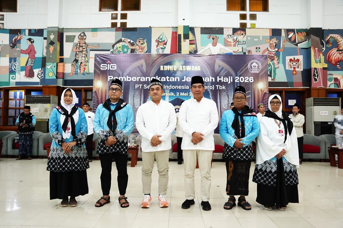 KBIHU Aswaja Semen Indonesia Strengthens 2026 Hajj Services with Send-Off of 210 Pilgrim Candidates