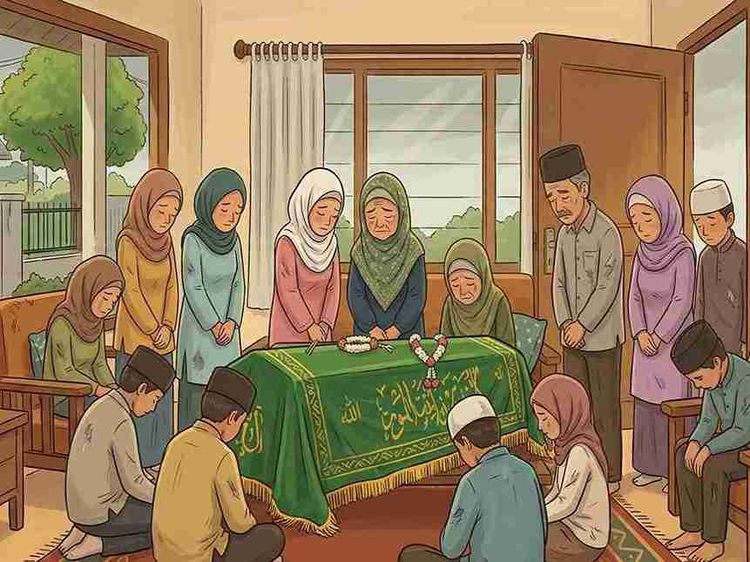 مسلمانوں کے لیے تعزیت کی دعاوں اور تعزیت کے آداب کی رہنمائی