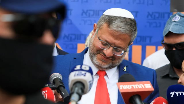 Isroil vaziri Itamar Ben-Gvir faollarini o‘g‘irlash va qiynoqqa solishda gumonlanmoqda