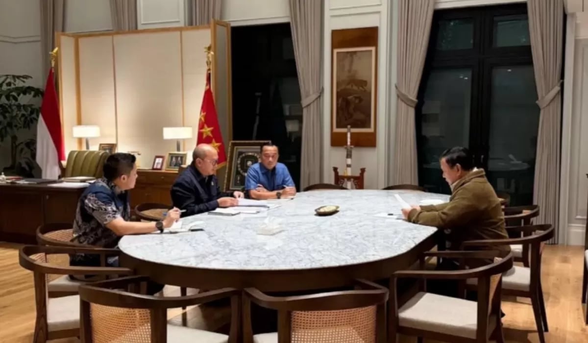 Presiden Prabowo jeung Rosan Ngabahas Optimalisasi Aset Nagara pikeun Ngadorong Pertumbuhan Ékonomi Nasional
