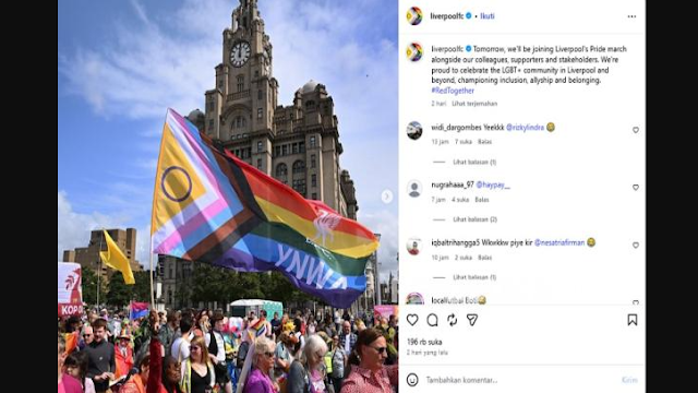 Liverpool FC Reaffirms Commitment to Inclusivity Through Pride Liverpool, Draws Mixed Reactions from Fans