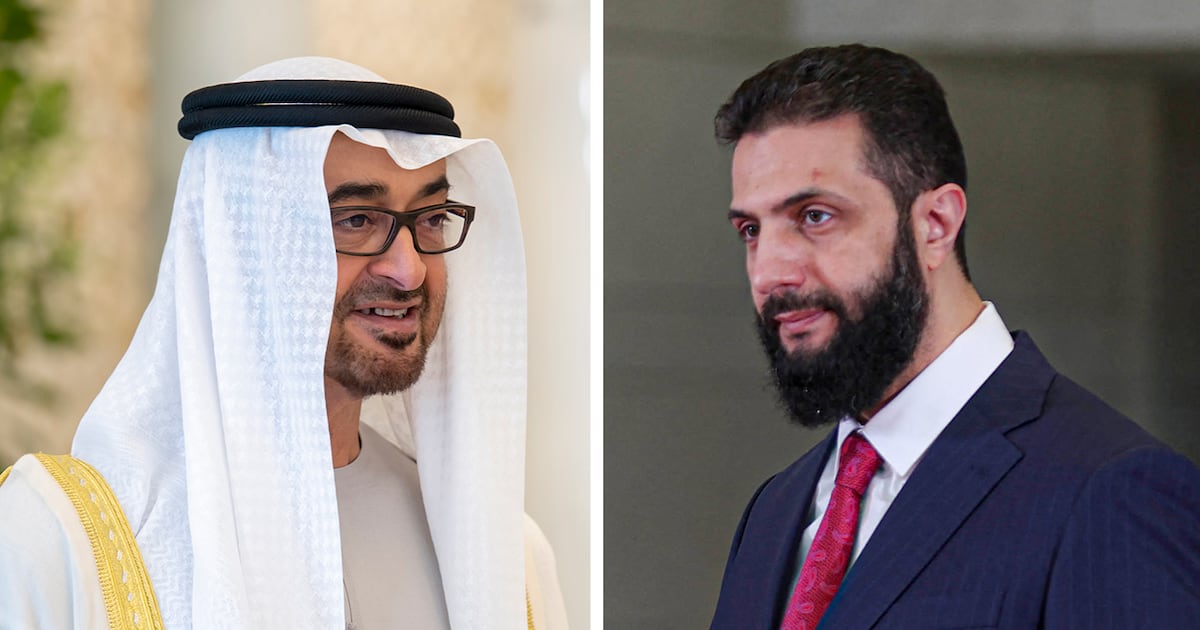 Presiden Sheikh Mohamed dan Al Shara Suriah Bahas Keterkaitan Ekonomi dalam Telepon