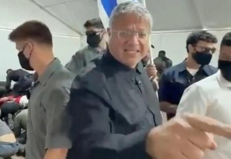 Ministira Israa'el Itamar Ben Gvir Viidiyoo Tarkaanfii Hojjettoota Sumud Flotilla Addunyaa irratti fe'e
