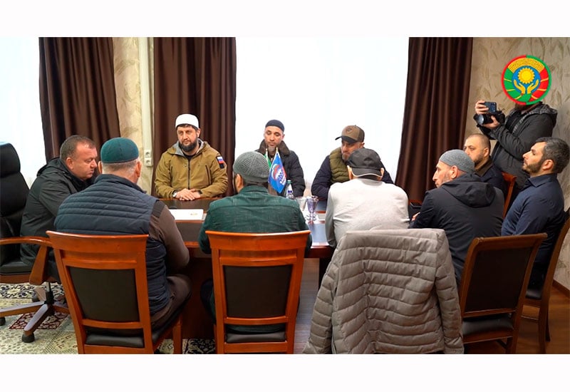 Встреча в администрации Хасавюртовского района