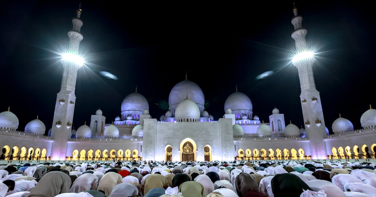 Масджид шейха Зайда: рекордный Рамадан и Ид