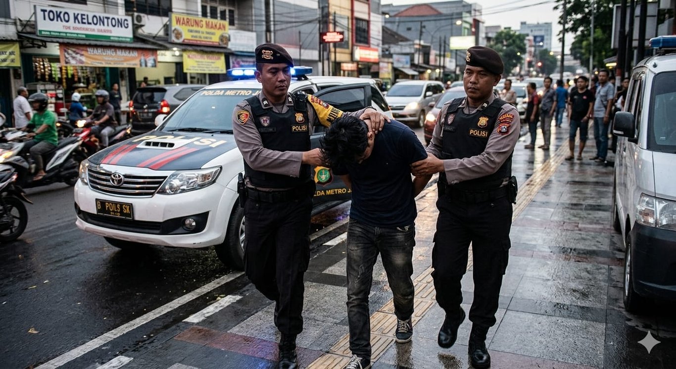 Pelaku Pembacokan Bonek Aldo di Surabaya Diringkus di Madura
