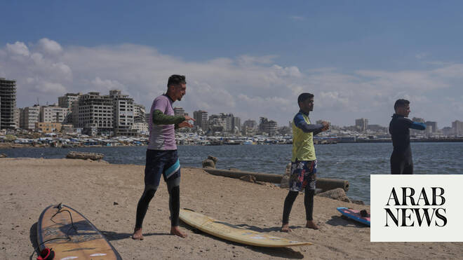 Surfers in Gaza Find Joy Against All Odds