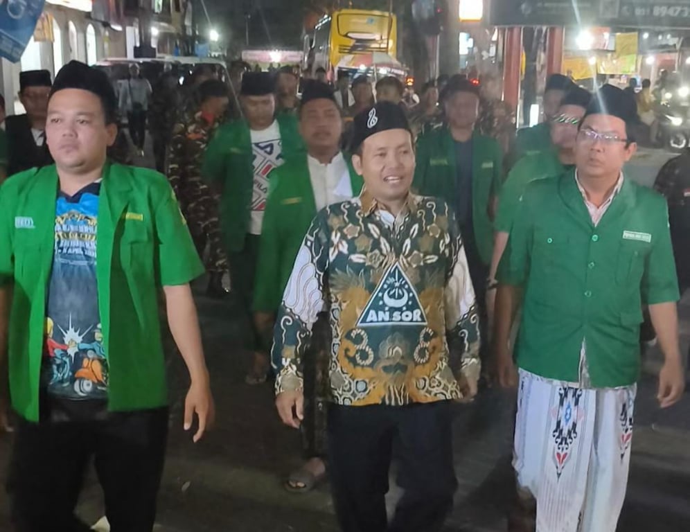 GP Ansor lan Banser Sidoarjo Nlusur Toko Sing Adol Miras, Aksi Terus Seminggu