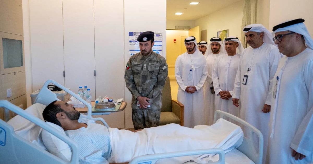 Абу-Дабидағы соғысдан зардап шеккен пациенттерге қолдау