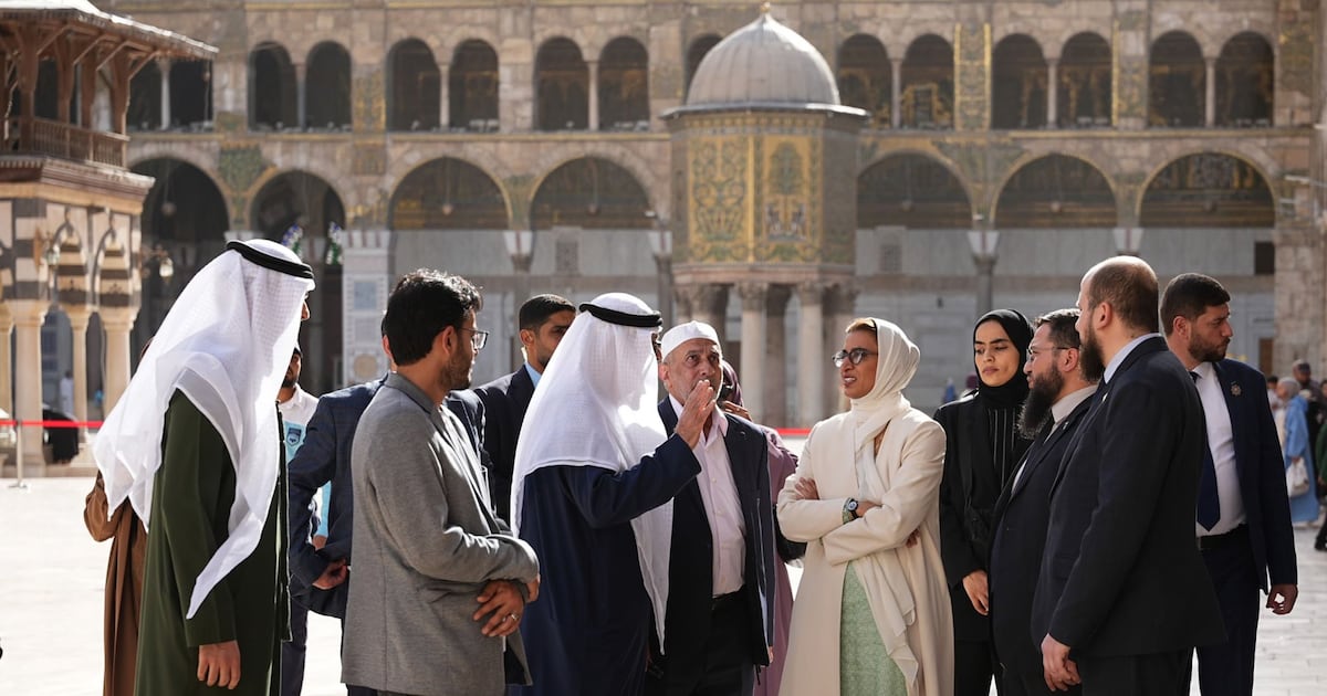 امارات از انجام بازسازی در مسجد اموی دمشق خبر داد