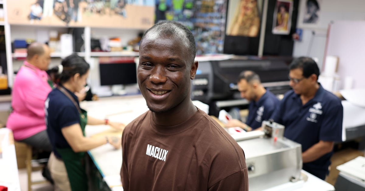 Особенный момент в торговом центре Dubai Mall