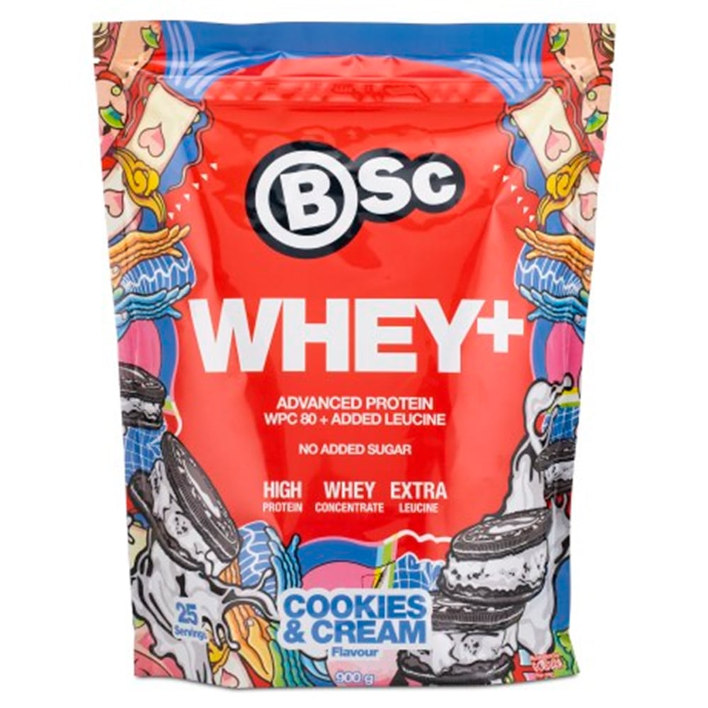 Body Science Whey+ - Cookies & Cream (900g)