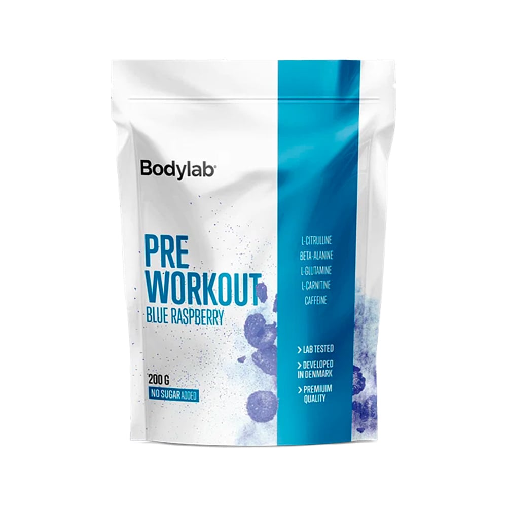 Bodylab Preworkout Blue Raspberry (200g)