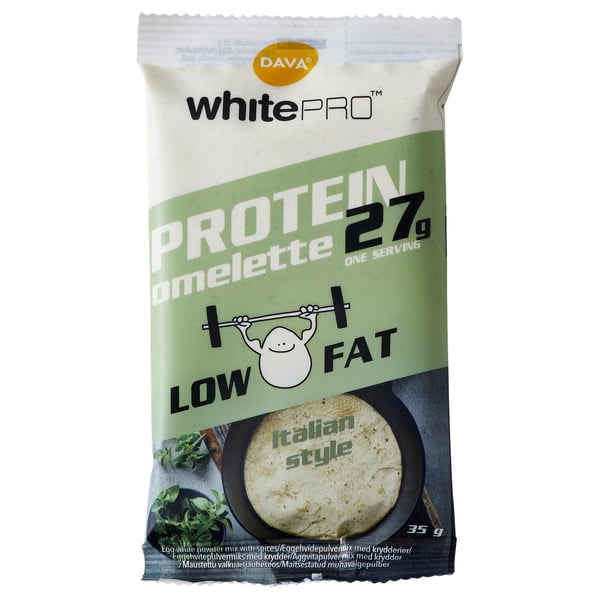DAVA whitePRO Omelette, Italian Style (35g) - Mad og madlavning