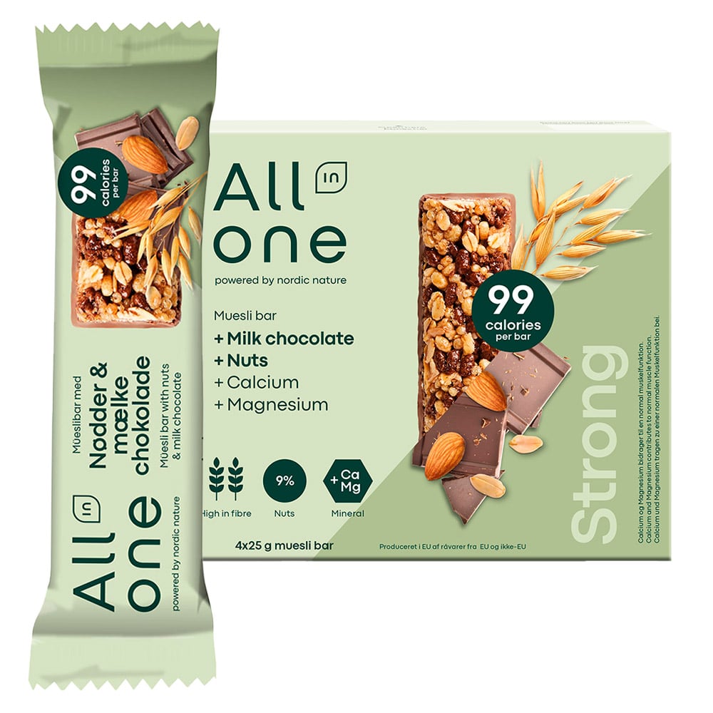 All in One Muslibarer - Strong (4 x 25g)