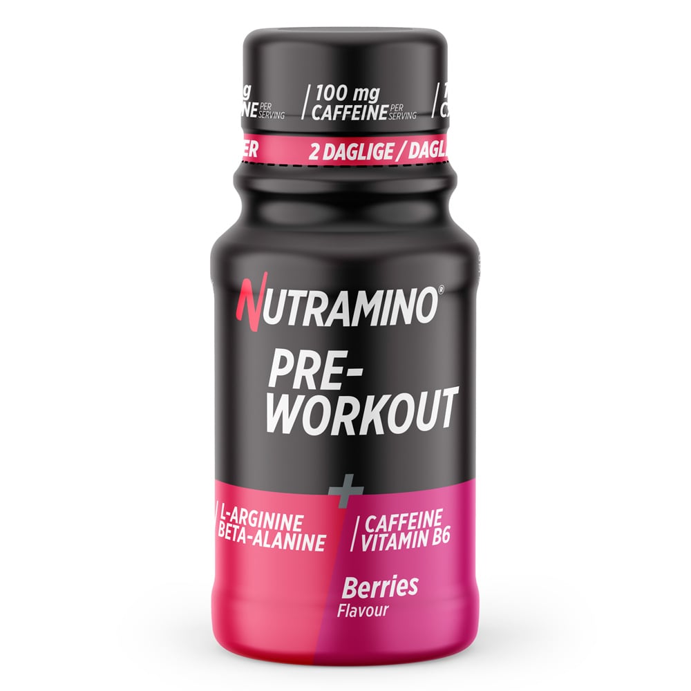 Nutramino Pre-Workout Shot - Berries (12 x 60ml)