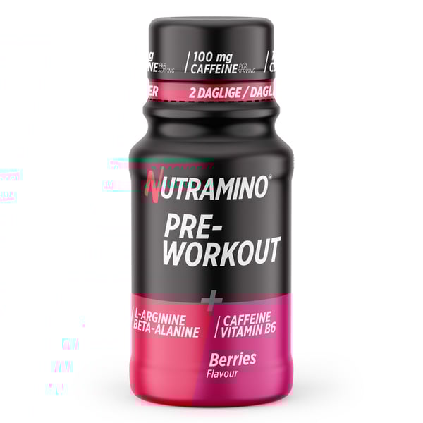 Nutramino Pre-Workout Shot - Berries (12 x 60ml)
