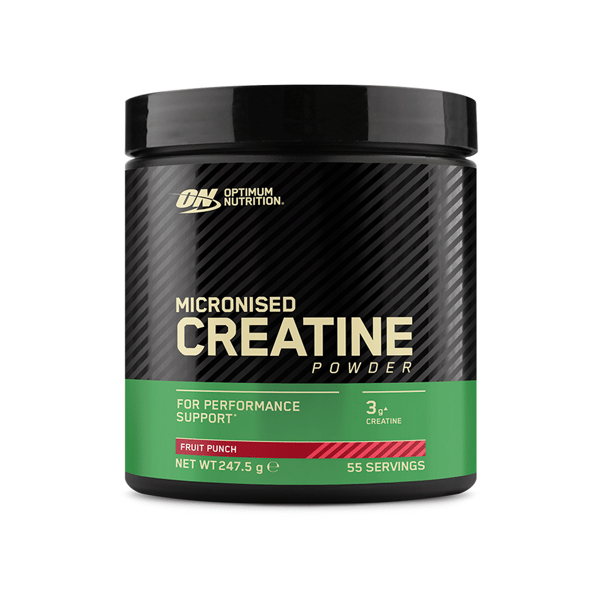 Optimum Nutrition Micronised Creatine – Fruit Punch (247,5g)