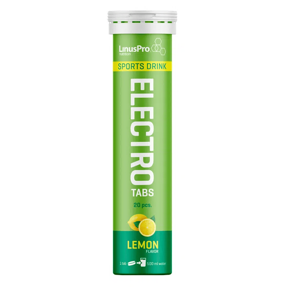 LinusPro Elektrolyt Tabs Lemon (80g)