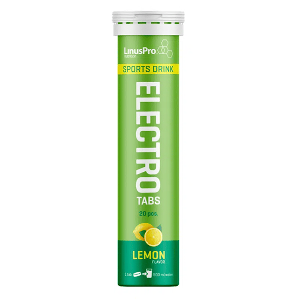 LinusPro Elektrolyt Tabs Lemon (80g)