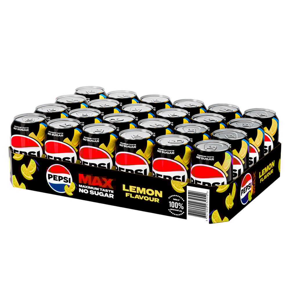 Pepsi Max Lemon (24 x 330ml)