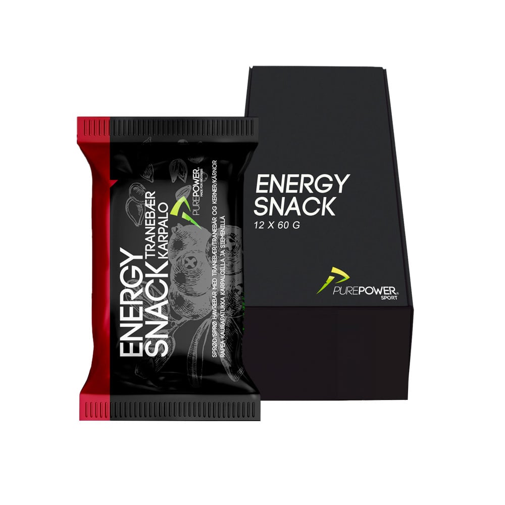 PurePower Energy Snack Cranberry (12 x 60g)