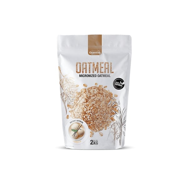 Quamtrax Instant Oatmeals - Vanilla (2000g)