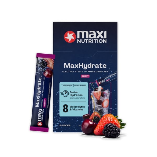 MaxiNutrition MaxHydrate Classic Electrolyte Drink - Berry (10 x 16g) - Elektrolytter