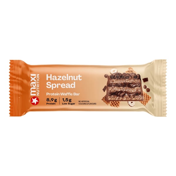 MaxiNutrition Protein Waffle Bar - Hazelnut Spread (39g) - Proteinbar