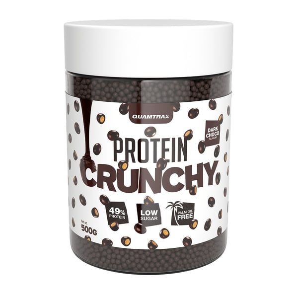 Quamtrax Protein Crunchy - Dark Chocolate (500g)