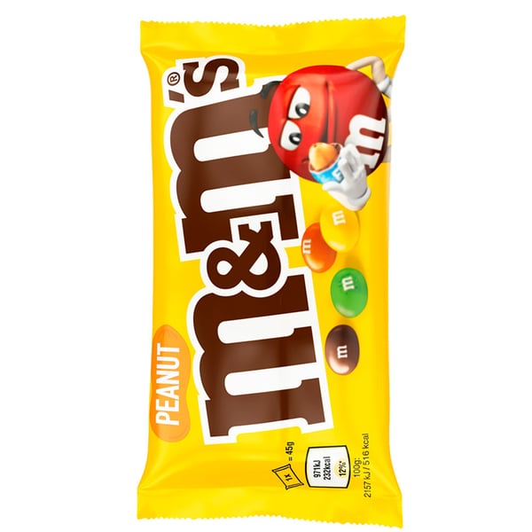 M&amp;Ms Peanuts (45g)