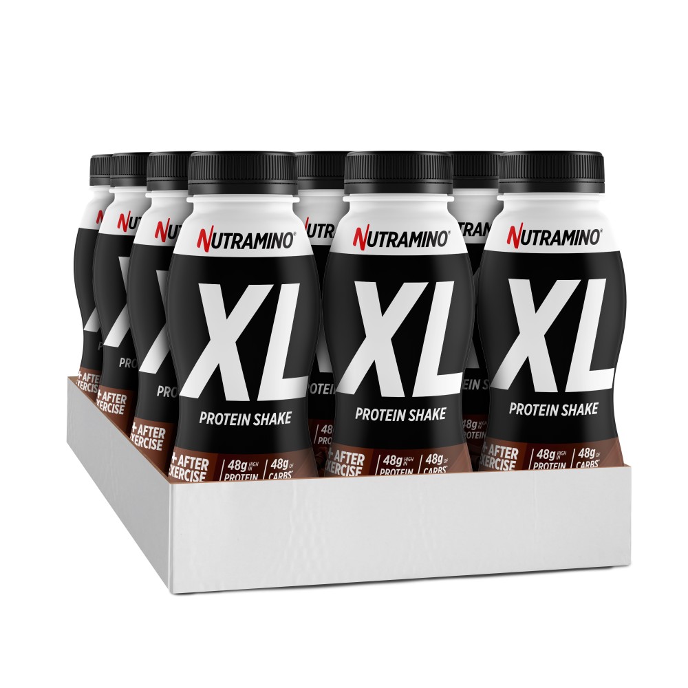 Nutramino XL Protein Shake - Chocolate (12 x 475ml)