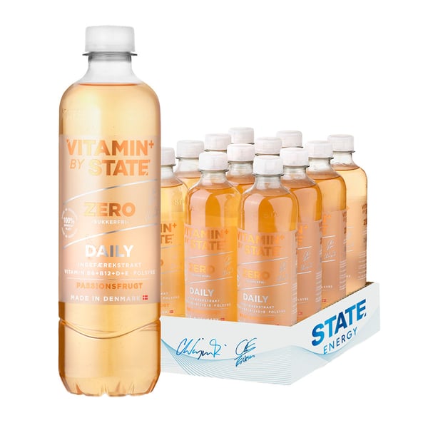STATE Vitamin Passionsfrugt Zero (12 x 500ml)
