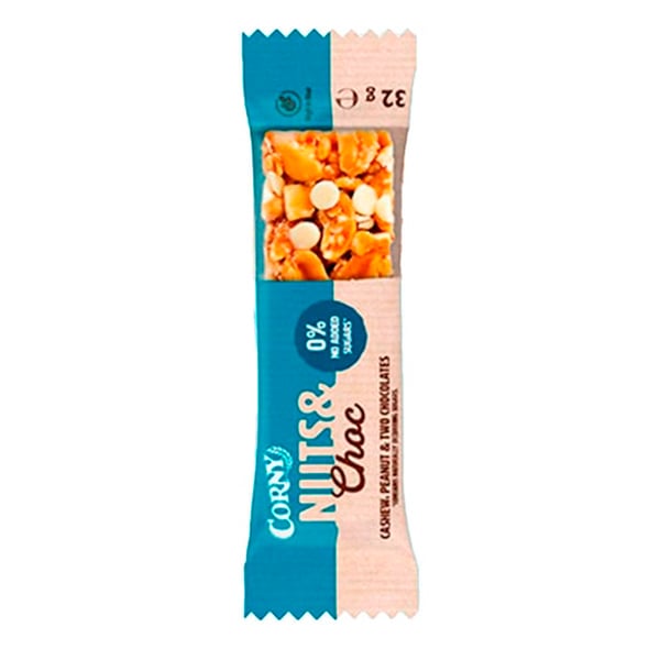 Corny Nuts & Choc Cashew & Two Chocolates (15 x 32g)
