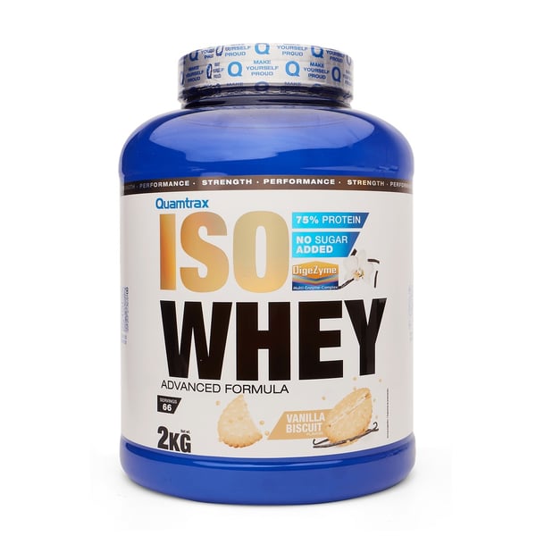 Quamtrax Iso Whey - Vanilla Biscuit (2000g)