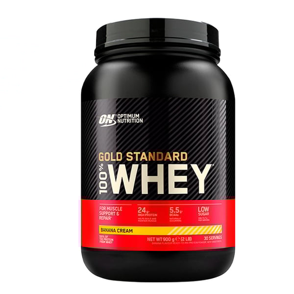 Optimum Nutrition 100% Whey Gold Standard - Banana Cream (900 g)