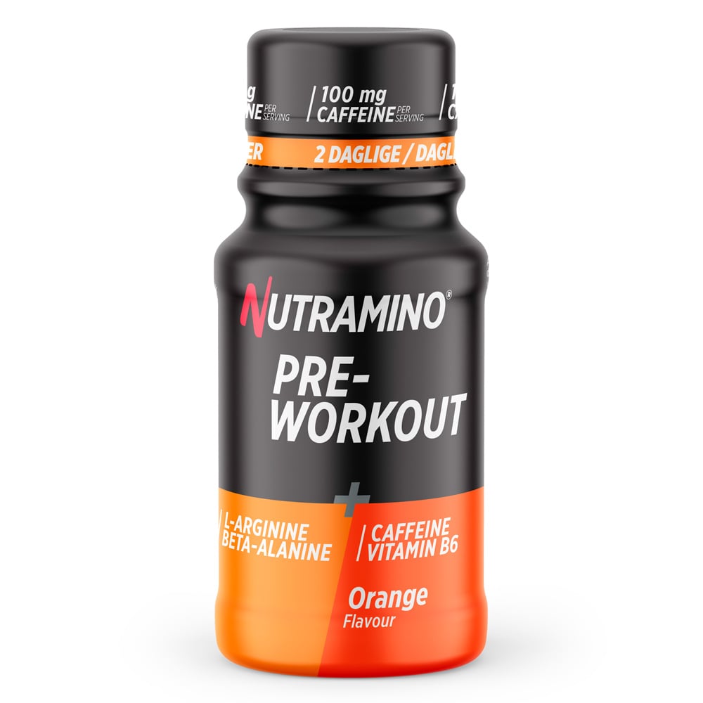 Nutramino Pre-Workout Shot - Orange (12 x 60ml)