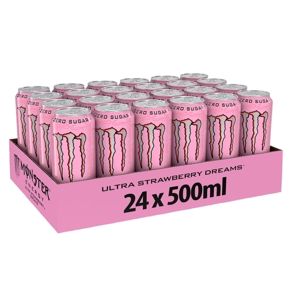 Monster Ultra Strawberry Dreams (24 x 500ml)