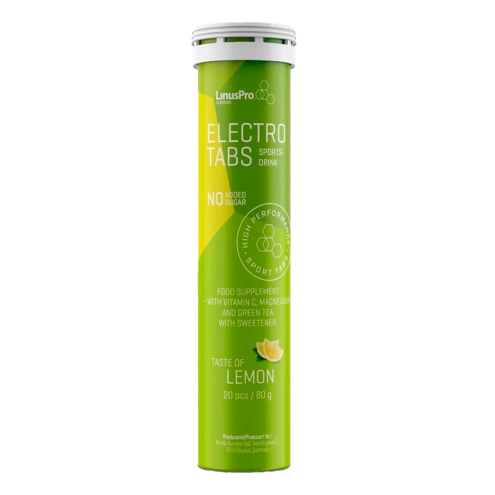 LinusPro Elektrolyt Tabs Lemon (80g)